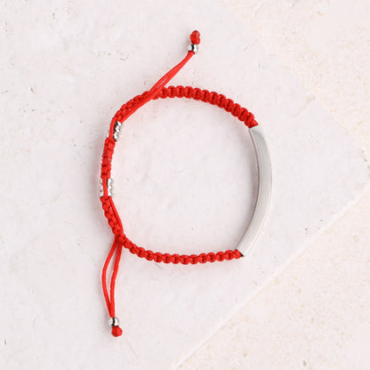 BEAUTIFUL GIRL, YOU WERE MADE TO DO GREAT THINGS ROPE BRACELET - Inspiration Co.