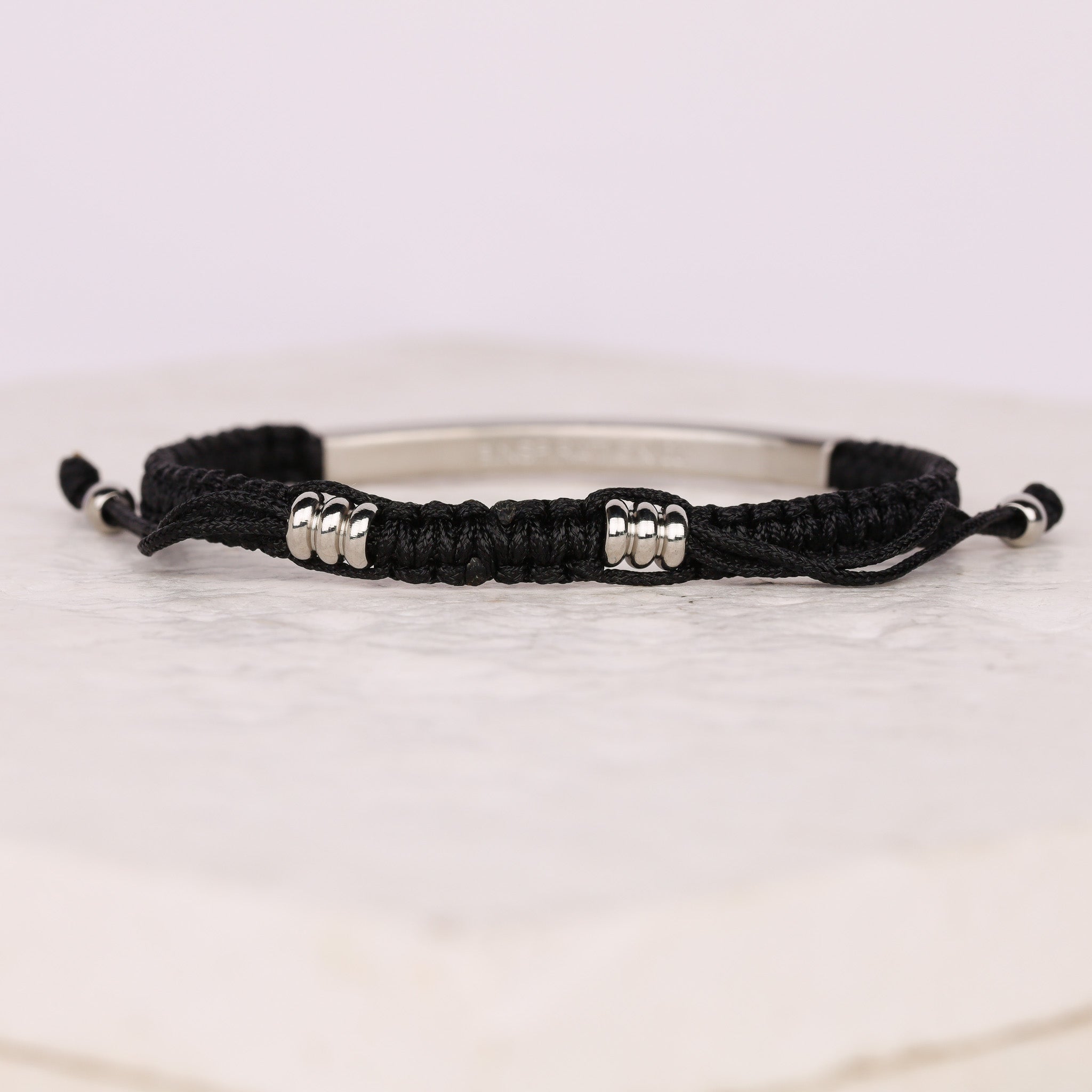 BEAUTIFUL GIRL, YOU WERE MADE TO DO GREAT THINGS ROPE BRACELET - Inspiration Co.