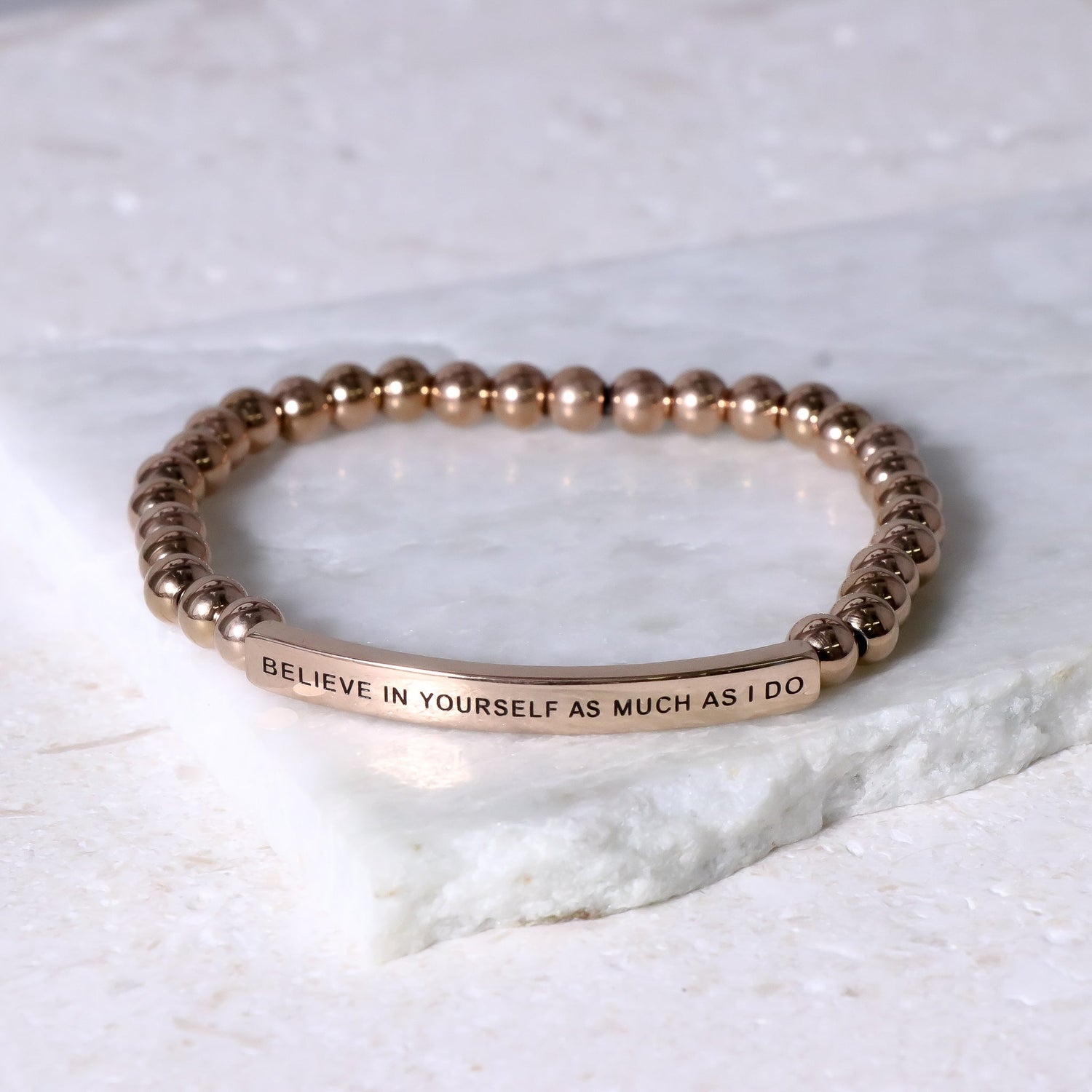 Inspire Me Bracelets - Believe In Yourself As Much As I Do - Bracelet –  Inspiration Co.