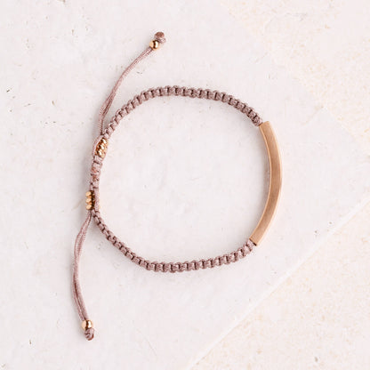 BELIEVE IN YOURSELF AS MUCH AS I DO ROPE BRACELET - Inspiration Co.