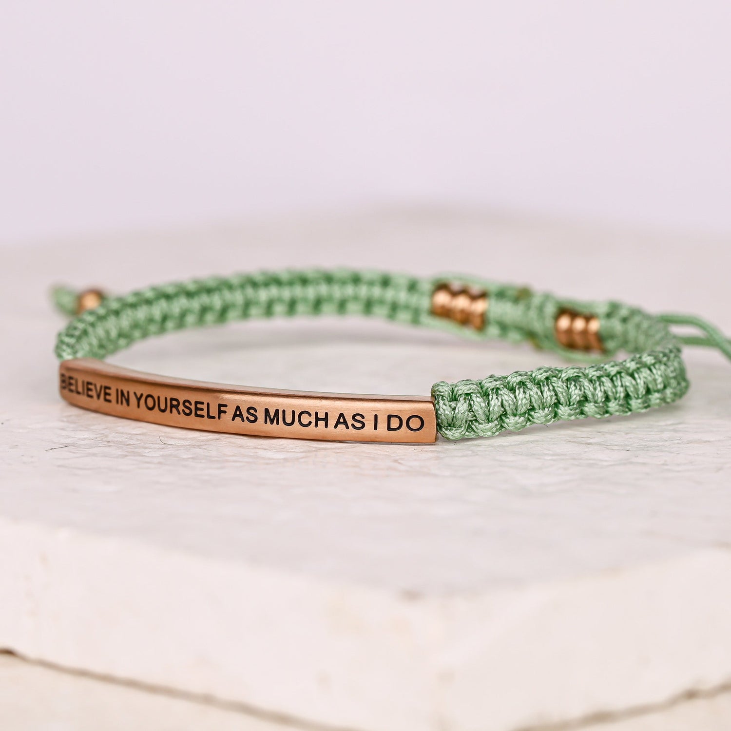 Inspire Me Bracelets - Believe In Yourself As Much As I Do - Bracelet –  Inspiration Co.