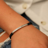 BELIEVE IN YOURSELF AS MUCH AS I DO ROPE BRACELET - Inspiration Co.