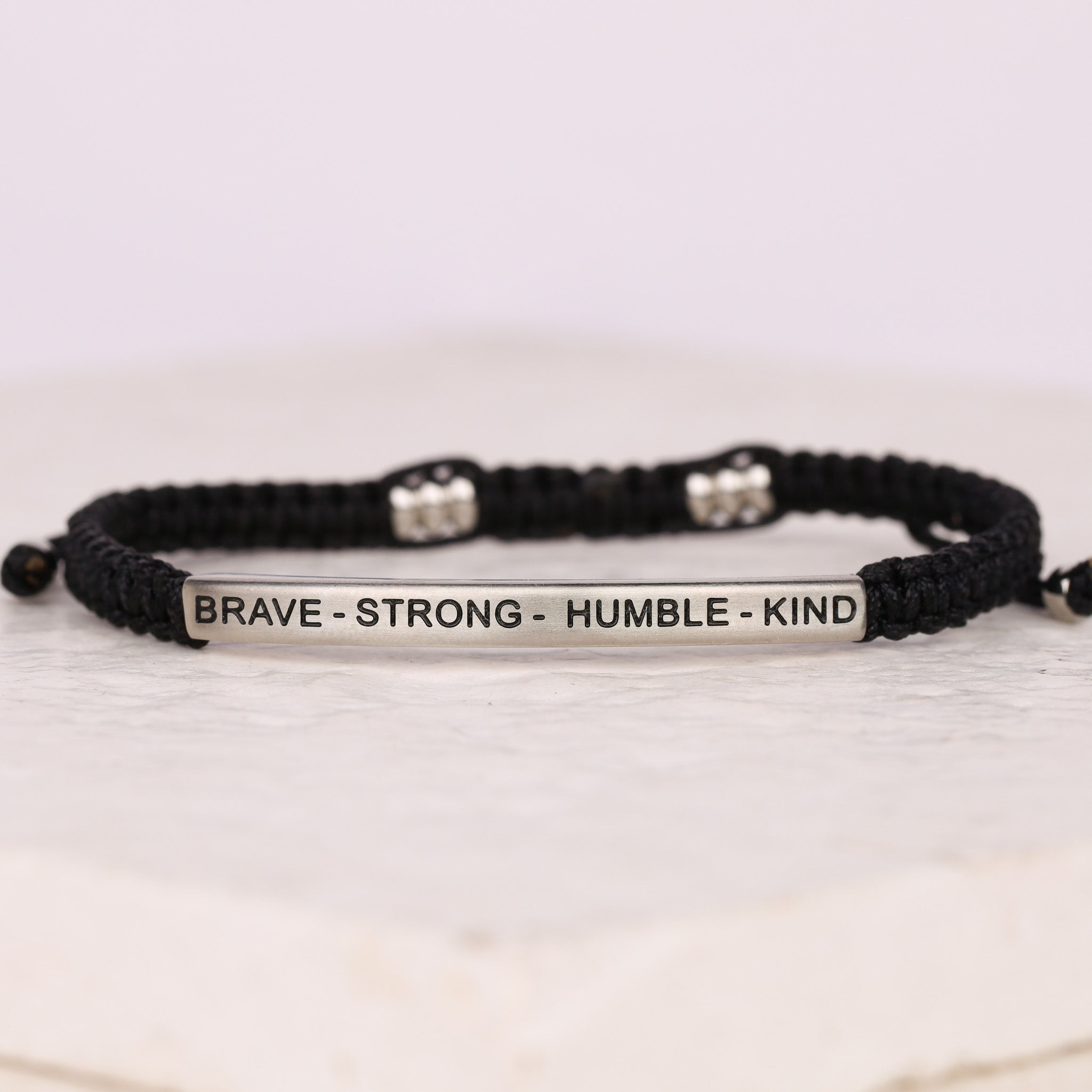 BRAVE - STRONG - HUMBLE - KIND ROPE BRACELET – Inspiration Co.