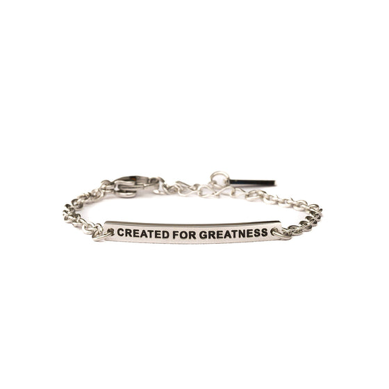 CREATED FOR GREATNESS - KIDS CHAIN BRACELET - Inspiration Co.