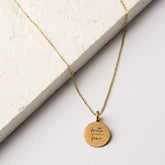 FAITH OVER FEAR PENDANT - Inspiration Co.