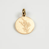 GLADIOLUS BIRTH-FLOWER PENDANT - Inspiration Co.