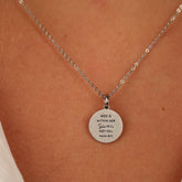 GOD IS WITHIN HER SHE WILL NOT FAIL PENDANT - Inspiration Co.