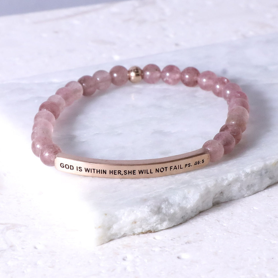 GOD IS WITHIN HER SHE WILL NOT FAIL - Psalms 46:5 - Kids Collection - Inspiration Co.