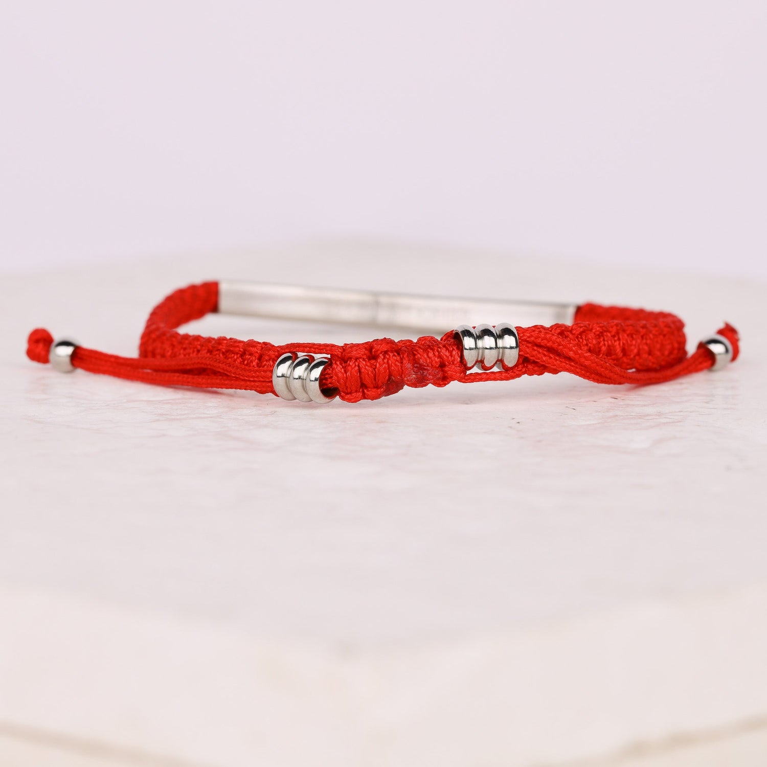 GOD IS WITHIN HER, SHE WILL NOT FAIL ROPE BRACELET - Inspiration Co.