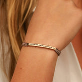 GOD IS WITHIN HER, SHE WILL NOT FAIL ROPE BRACELET - Inspiration Co.