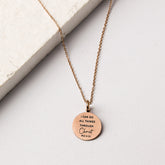 I CAN DO ALL THINGS THROUGH CHRIST PENDANT - Inspiration Co.