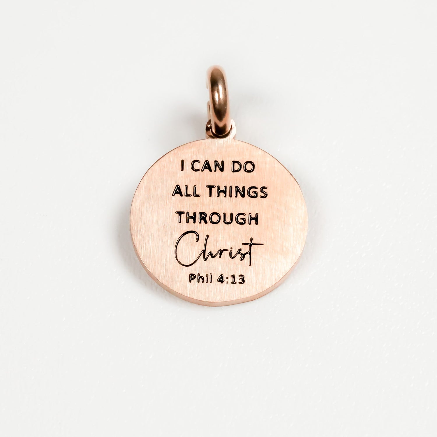 I CAN DO ALL THINGS THROUGH CHRIST PENDANT - Inspiration Co.