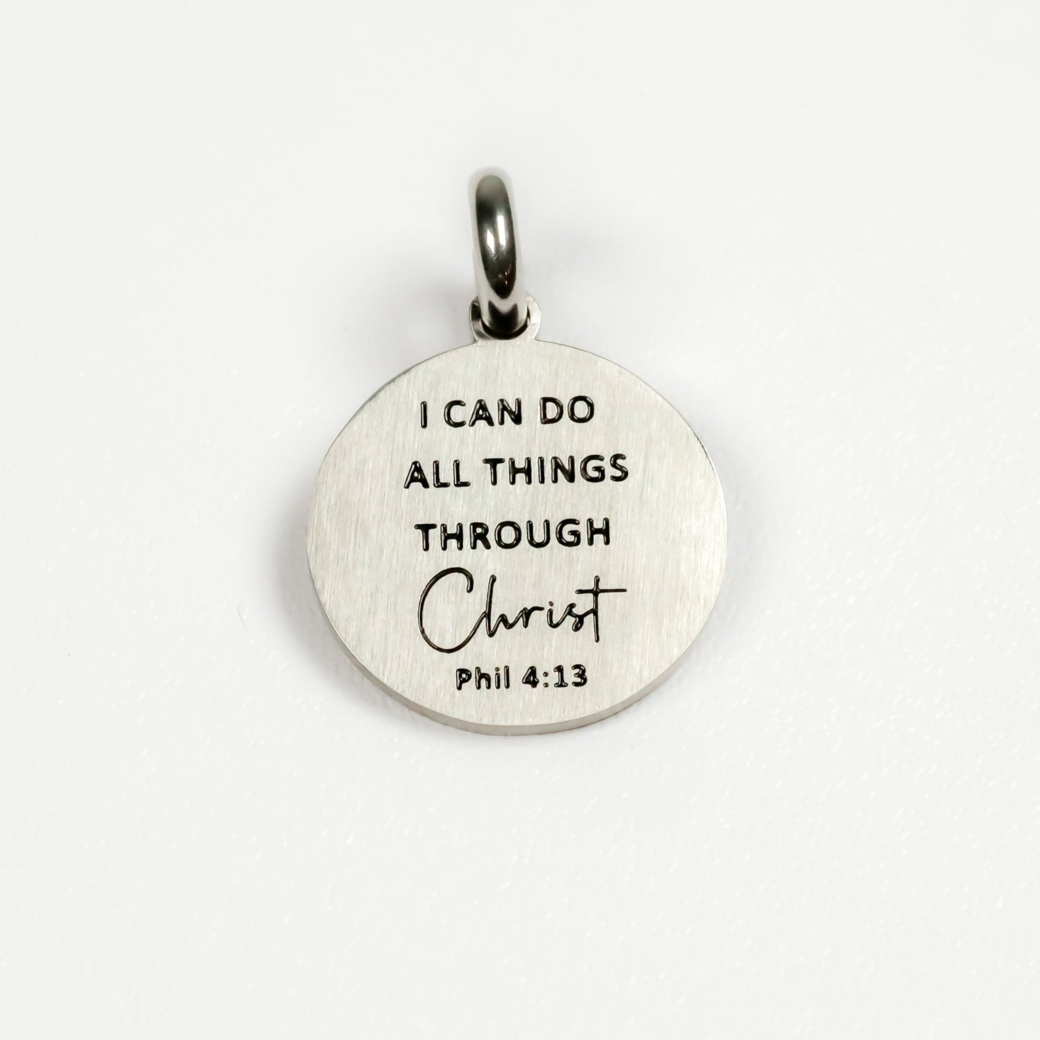 I CAN DO ALL THINGS THROUGH CHRIST PENDANT - Inspiration Co.