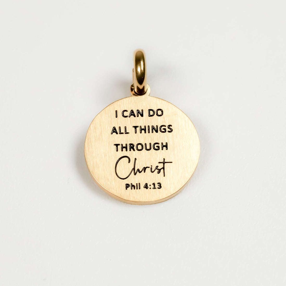 I CAN DO ALL THINGS THROUGH CHRIST PENDANT - Inspiration Co.