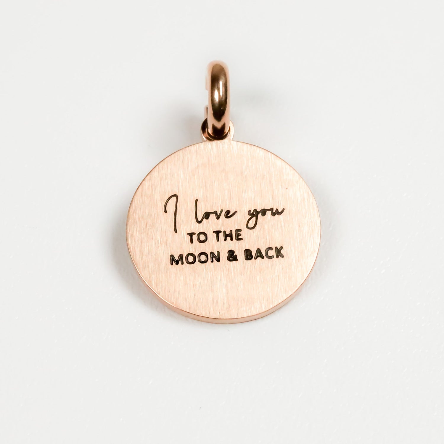 I LOVE YOU TO THE MOON AND BACK PENDANT - Inspiration Co.