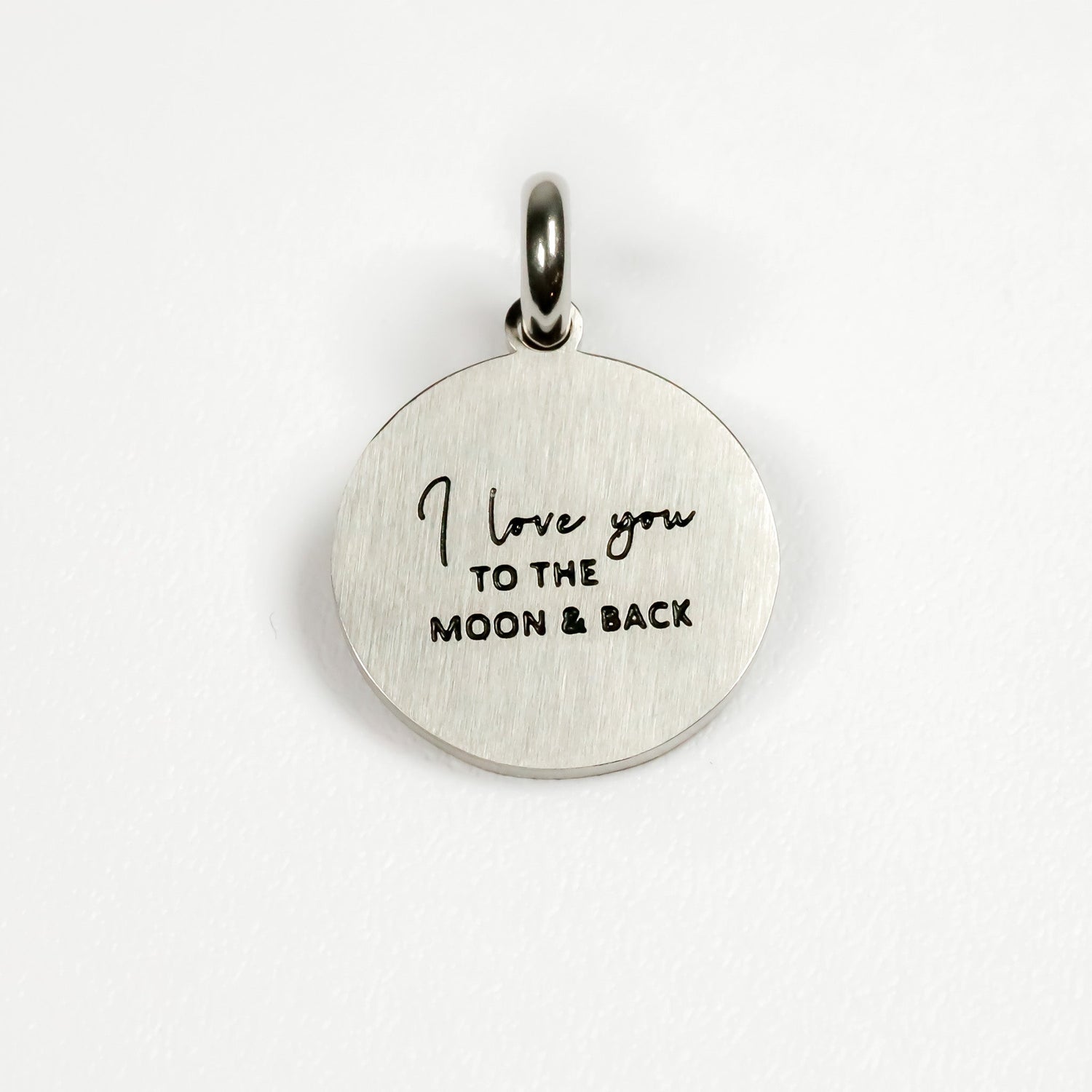 I LOVE YOU TO THE MOON AND BACK PENDANT - Inspiration Co.