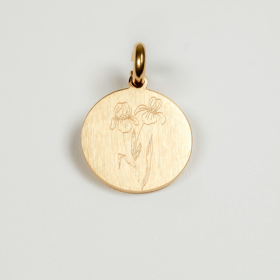 IRIS BIRTH-FLOWER PENDANT - Inspiration Co.