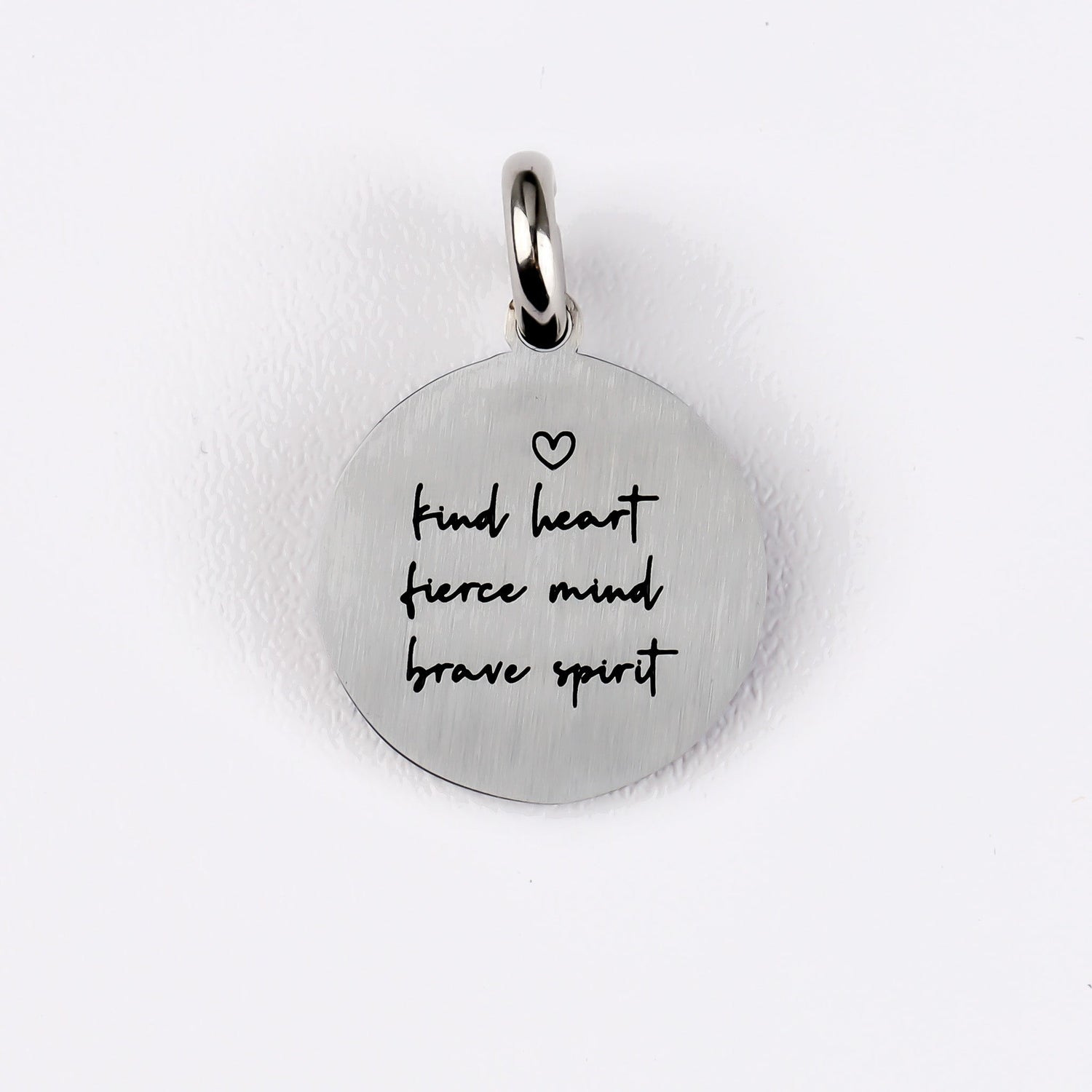 KIND HEART, FIERCE MIND, BRAVE SPIRIT PENDANT - Inspiration Co.