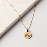 KIND HEART, FIERCE MIND, BRAVE SPIRIT PENDANT - Inspiration Co.