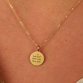 KIND HEART, FIERCE MIND, BRAVE SPIRIT PENDANT - Inspiration Co.