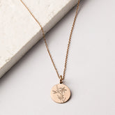 LILY BIRTH-FLOWER PENDANT - Inspiration Co.