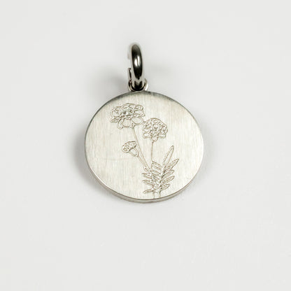 MARIGOLD BIRTH-FLOWER PENDANT - Inspiration Co.