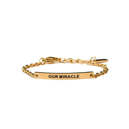 OUR MIRACLE - KIDS CHAIN BRACELET - Inspiration Co.