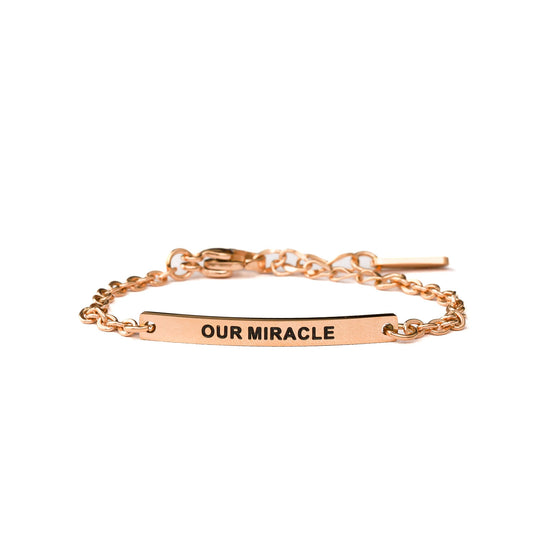 OUR MIRACLE - KIDS CHAIN BRACELET - Inspiration Co.