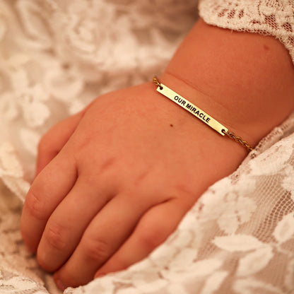 OUR MIRACLE - KIDS CHAIN BRACELET - Inspiration Co.