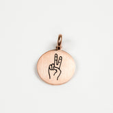 PEACE SIGN PENDANT - Inspiration Co.