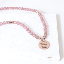  PINK QUARTZ MANA NECKLACE - Inspiration Co.