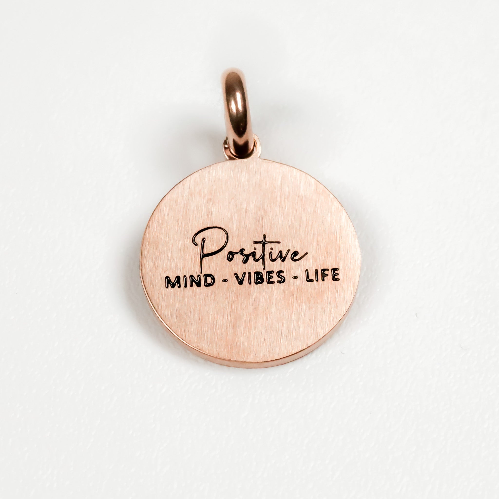 POSITIVE MIND, POSITIVE VIBES, POSITIVE LIFE PENDANT - Inspiration Co.