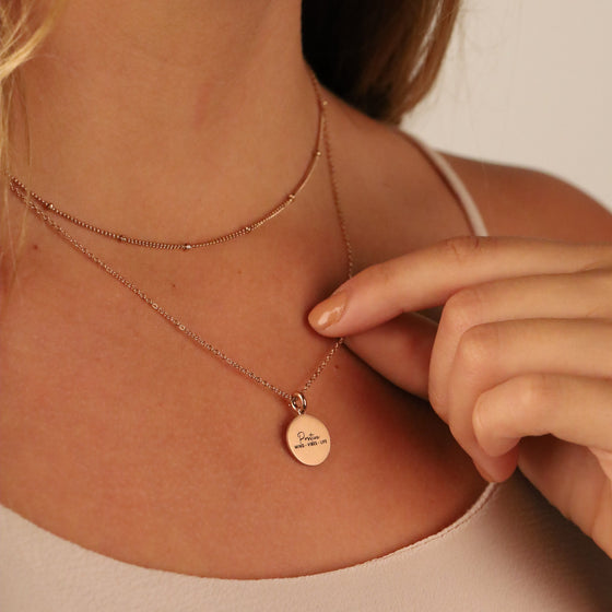 POSITIVE MIND, POSITIVE VIBES, POSITIVE LIFE PENDANT - Inspiration Co.