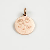 ROSE BIRTH-FLOWER PENDANT - Inspiration Co.