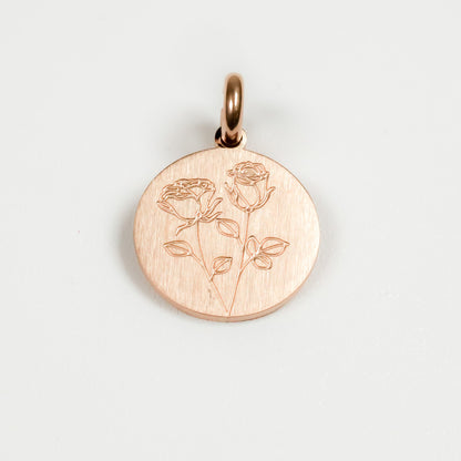 ROSE BIRTH-FLOWER PENDANT - Inspiration Co.