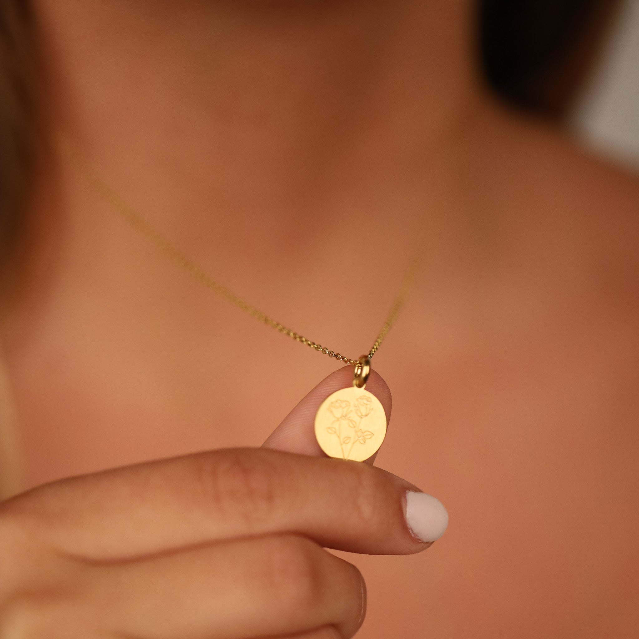 ROSE BIRTH-FLOWER PENDANT - Inspiration Co.