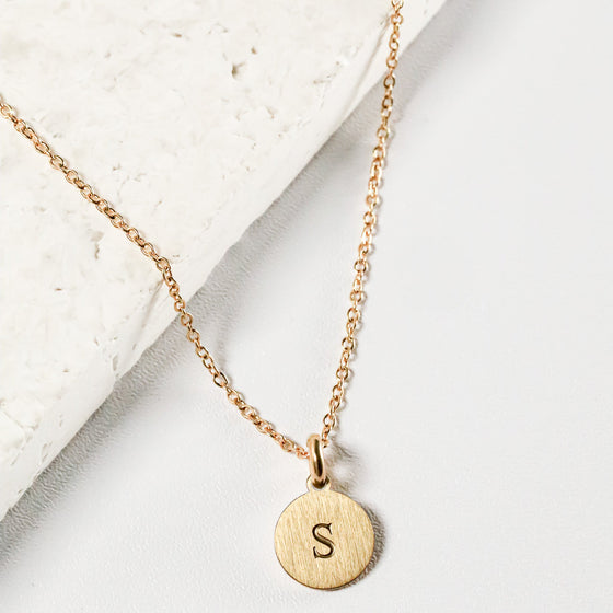 "S" PENDANT - Inspiration Co.