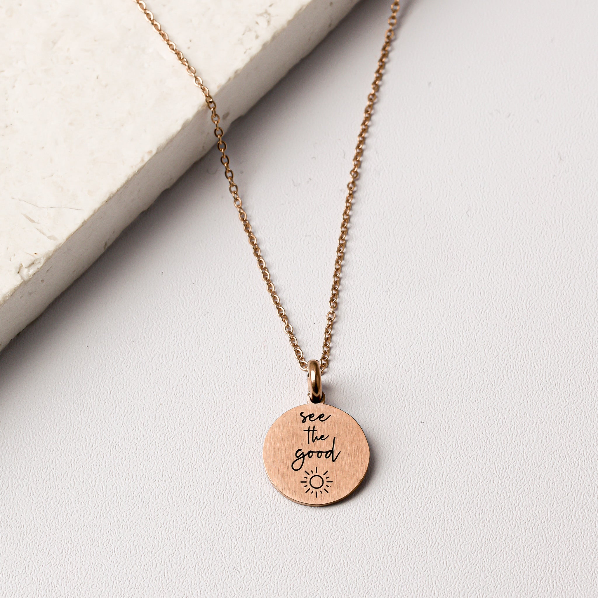 SEE THE GOOD PENDANT - Inspiration Co.