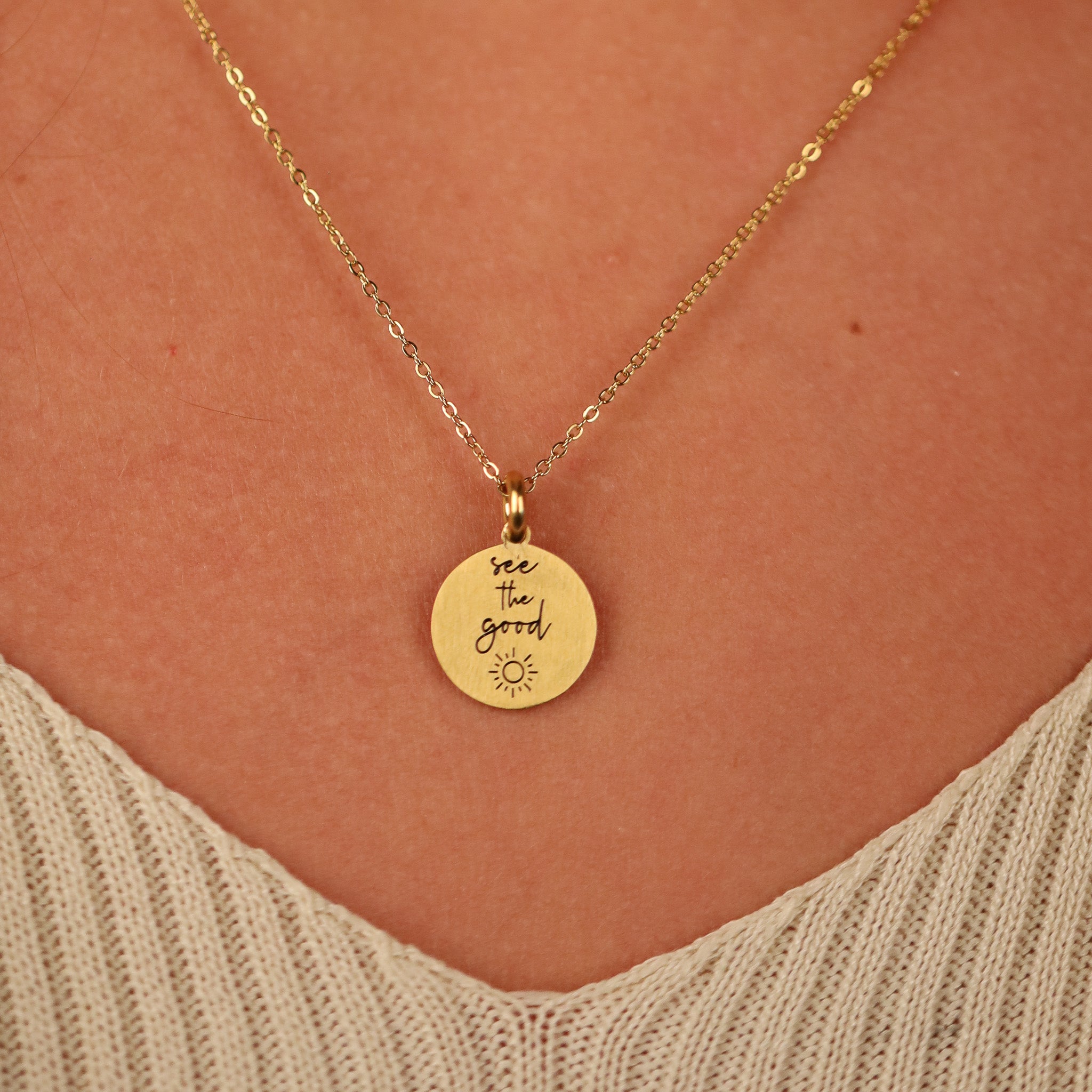 SEE THE GOOD PENDANT - Inspiration Co.