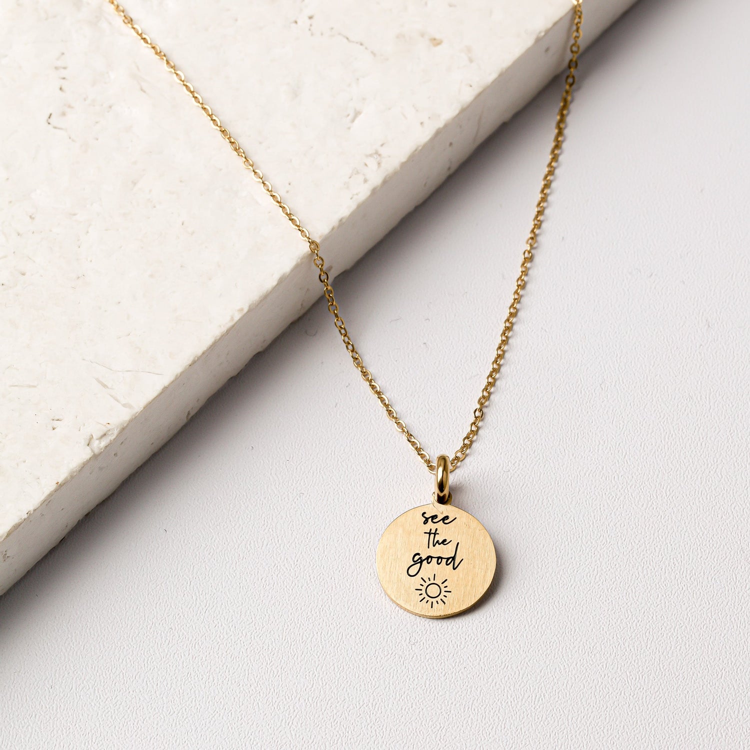 SEE THE GOOD PENDANT - Inspiration Co.