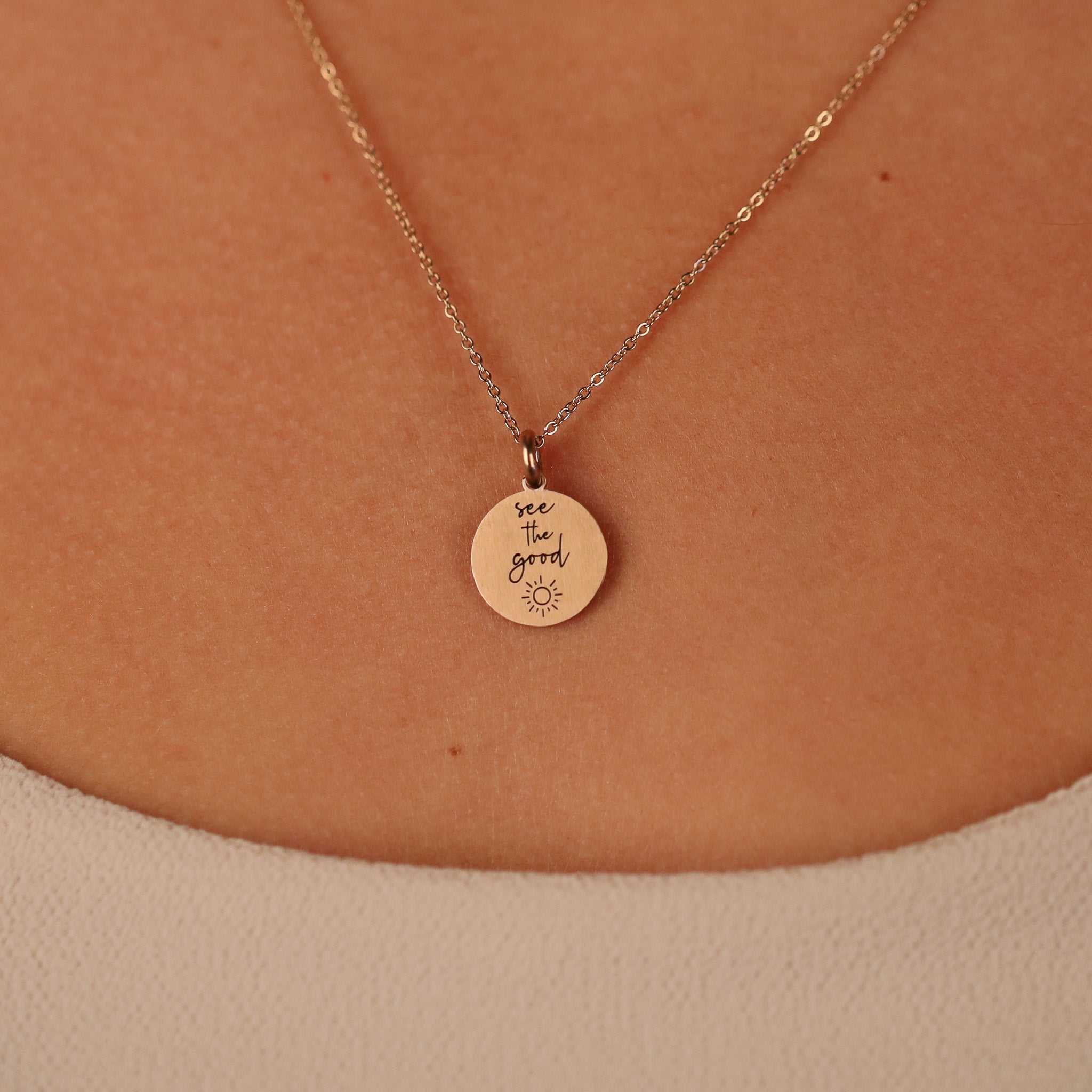 SEE THE GOOD PENDANT - Inspiration Co.