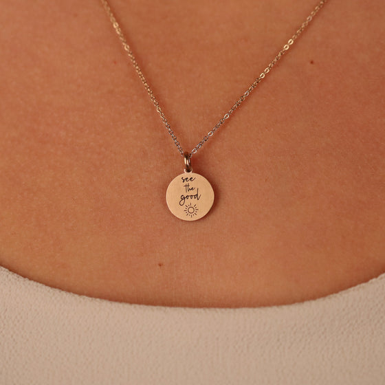 SEE THE GOOD PENDANT - Inspiration Co.