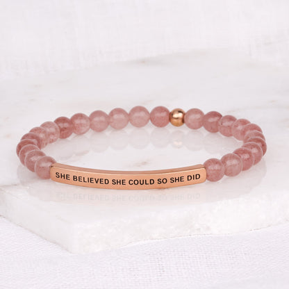 SHE BELIEVED SHE COULD SO SHE DID - Inspiration Co.