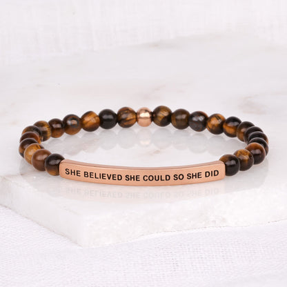 SHE BELIEVED SHE COULD SO SHE DID - Inspiration Co.