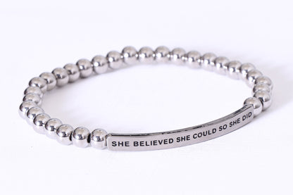 SHE BELIEVED SHE COULD SO SHE DID - Inspiration Co.