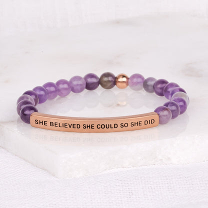 SHE BELIEVED SHE COULD SO SHE DID - Inspiration Co.