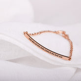 SHE BELIEVED SHE COULD SO SHE DID- DAINTY CHAIN BRACELET - Inspiration Co.