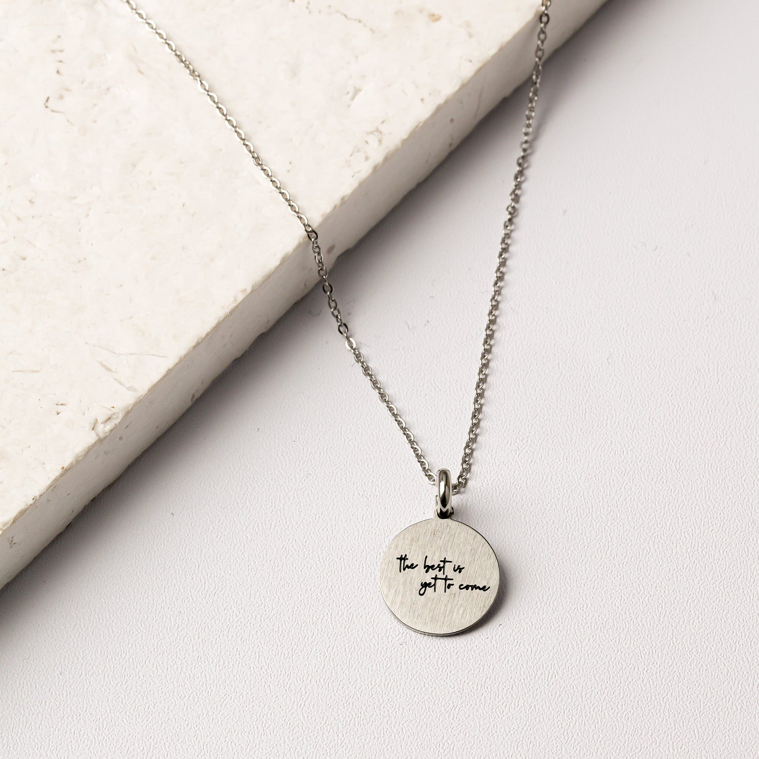 THE BEST IS YET TO COME PENDANT - Inspiration Co.