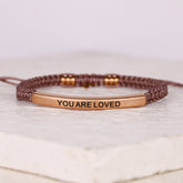 YOU ARE LOVED ROPE BRACELET - Inspiration Co.