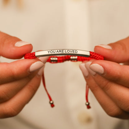 YOU ARE LOVED ROPE BRACELET - Inspiration Co.